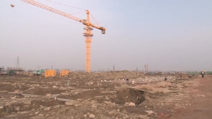 建筑工地施工地基全貌_1920X1080_高清视频素材下载(编号:1688546)_实拍视频